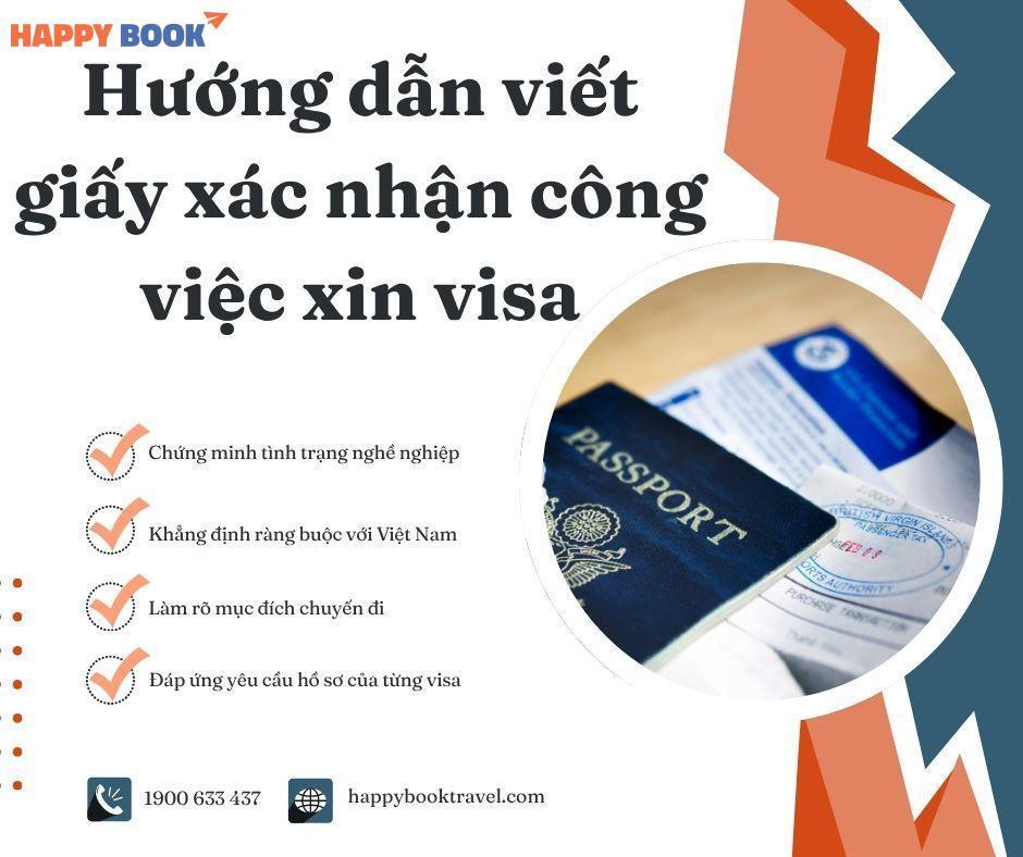Hướng Dẫn Viết Giấy Xác Nhận Công Việc Xin Visa Chuẩn, Không Bị Từ Chối